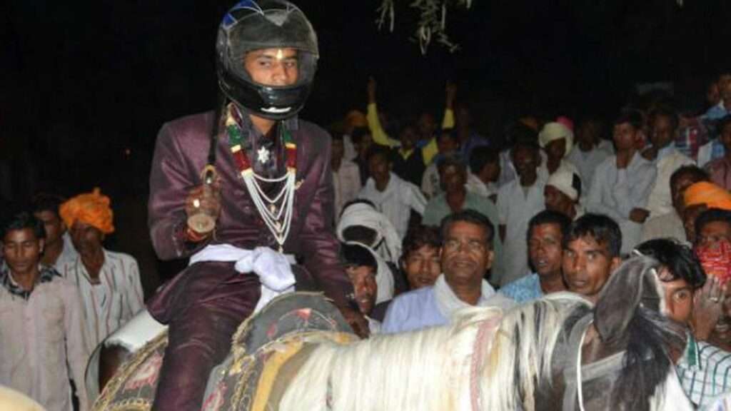 Dalit Groom attacked for riding a Horse